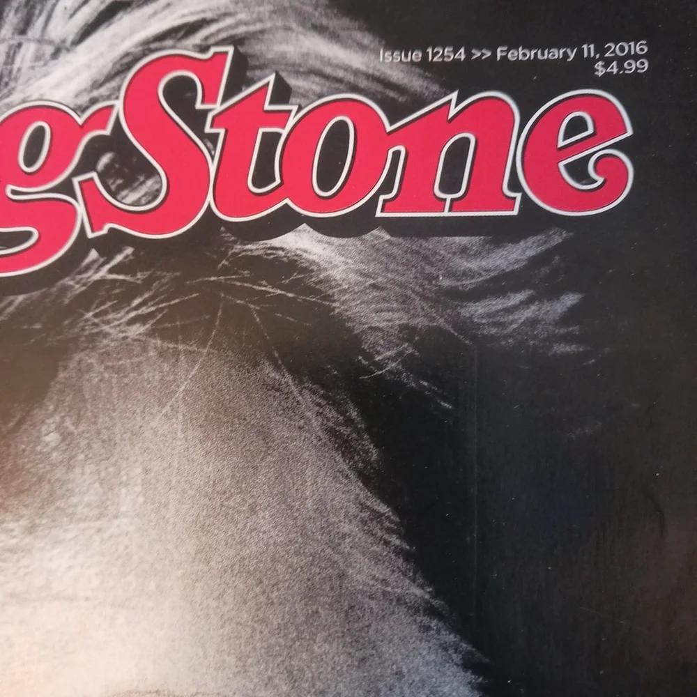 Rolling Stone Magazine February 2016 David Bowie Iggy